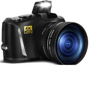 g-anica 4k digital cameras for photography and video with autofocus 16x digital zoom