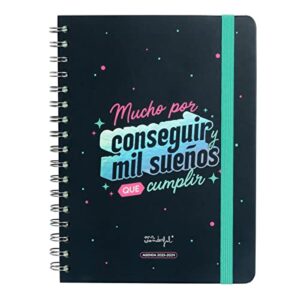 mr. wonderful, wonder 2023-2024 weekly planner, lots to get and thousand dreams to fulfill