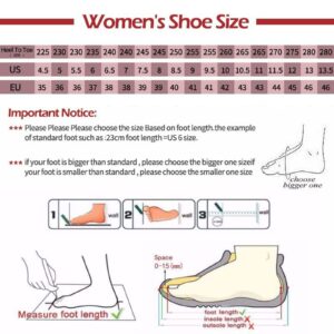AngryMonkey Women Mesh Woven Breathable Slip On Orthopedic Walking Shoes,Arch Support Air Cushion Platform Sneakers Nursing Shoes Rocker Shoes (8.5,Blue,8.5)