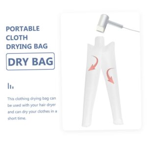 CIYODO 1 Set Dry Clothes Bag Portable Dryer for Clothes Travel Clothes Dryer Polyester Pants Inflatable Clothes Dryer Clothing Dryers Laundry Dryer T-Shirts Dry Bag Laundry Drying Bag Air