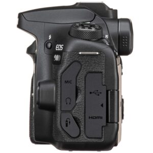 Canon EOS 90D DSLR Camera w/EF-S 18-135mm f/3.5-5.6 is USM Zoom Lens + 420-800mm Super Telephoto Lens + 100S Sling Backpack + 64GB Memory Cards, Professional Photo Bundle (42pc Bundle)