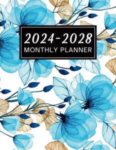 2024-2028 monthly planner: five years from january 2024 to december 2028 schedule organizer and appointment notebook
