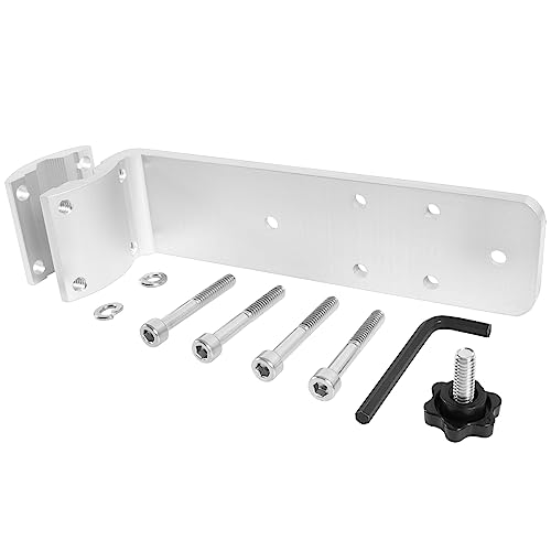 EnRand 58182 Stow N' Go Grill Rail Mount,Replacement for Any Kuma BBQ Grill Inboard/Outboard Marine Rail Mount Grill Bracket Kit