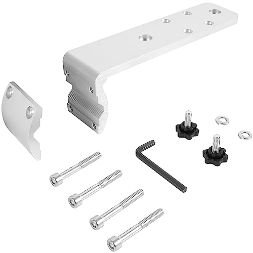 EnRand 58182 Stow N' Go Grill Rail Mount,Replacement for Any Kuma BBQ Grill Inboard/Outboard Marine Rail Mount Grill Bracket Kit