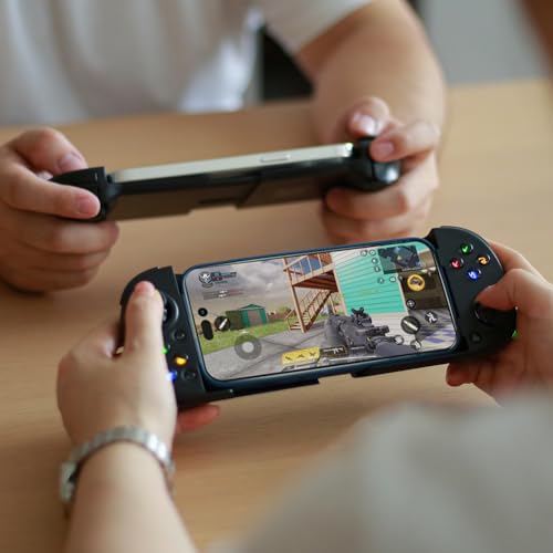 ShanWan Mobile Game Controller for Android, Bluetooth Wireless Gamepad Designed for Xbox Game Pass Ultimate, Steam Link, GeForce NOW (For Android, Black-2)