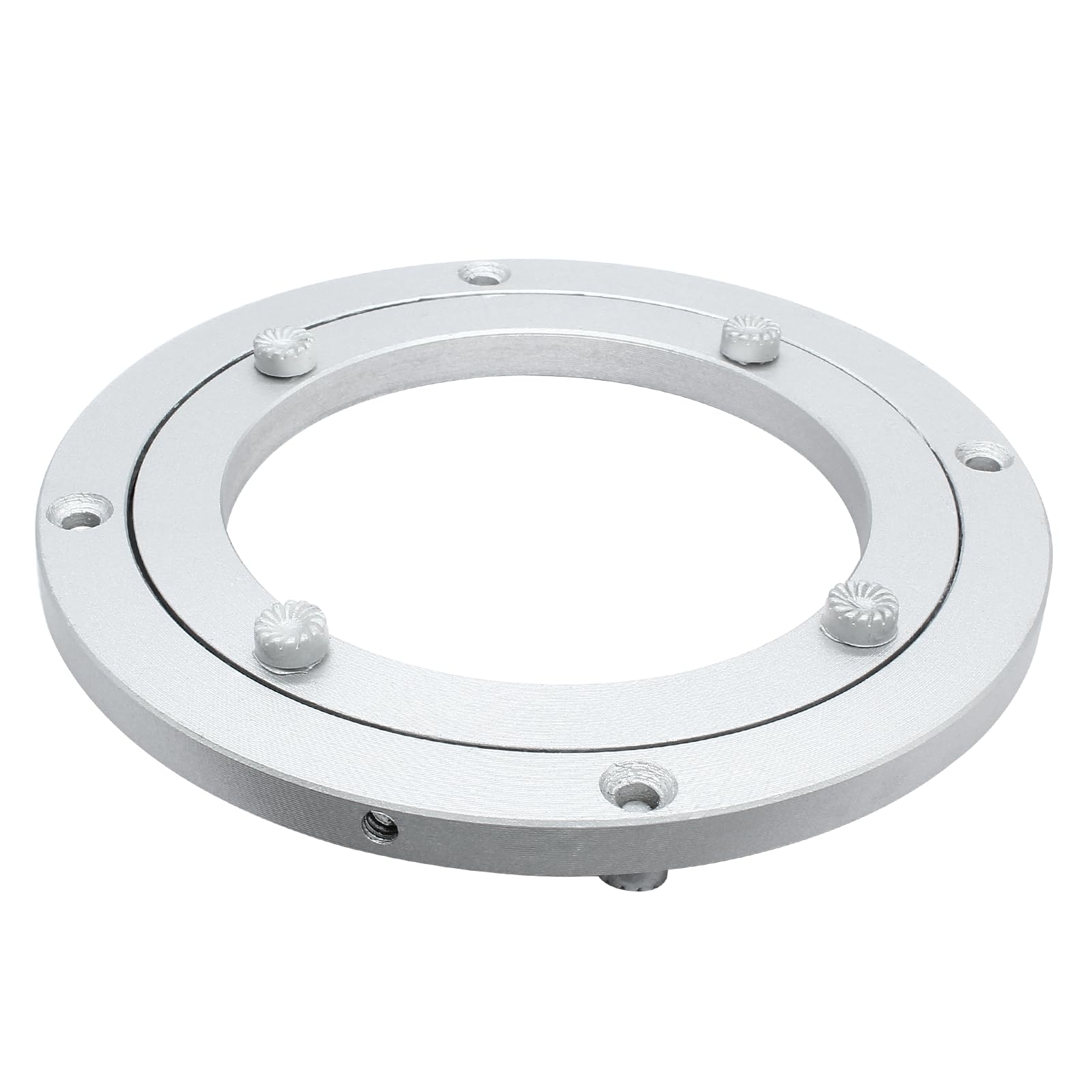 Bivethoi Turntable Ring 8", Lazy Susan Rotating Bearing Heavy Duty Swivel Plate for Round Table