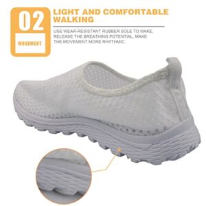 Forchrinse Funny Skeleton Hand Women’s Men Go Walk Soft Comfort Walking Sneakers Sport Gym Shoes Work Nursing Shoes Breathable