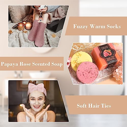 Get Well Soon Gifts for Women, Care Package Gift Feel Better Basket，Personalized Gifts After Surgery Recovery Gift Thinking of You Box with Blanket Coffee Tumbler for Women Friends Female