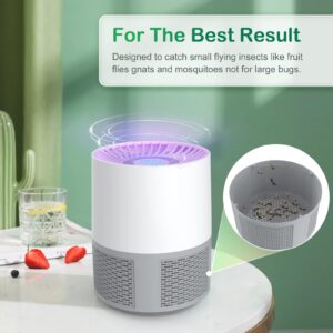 Mosquito Zapper, Electric Bug Zapper Portable Fly Zapper, Fly Catcher Traps for Home Use,Mosquito Killer Insect Fruit Fly Trap for Indoor Outdoor