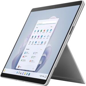 microsoft surface pro 9 tablet - 13" - core i5 12th gen i5-1245u deca-core (10 core) - 8 gb ram - 128 gb ssd - windows 11 pro 64-bit - platinum