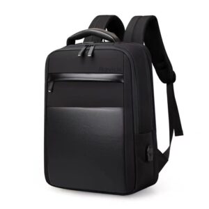 jkzvicis 16in laptop bag,black backpack with usb charging port，travel laptop bag,backpack for laptop,lightweight and waterproof, unisex shoulder laptop bag，travel bag