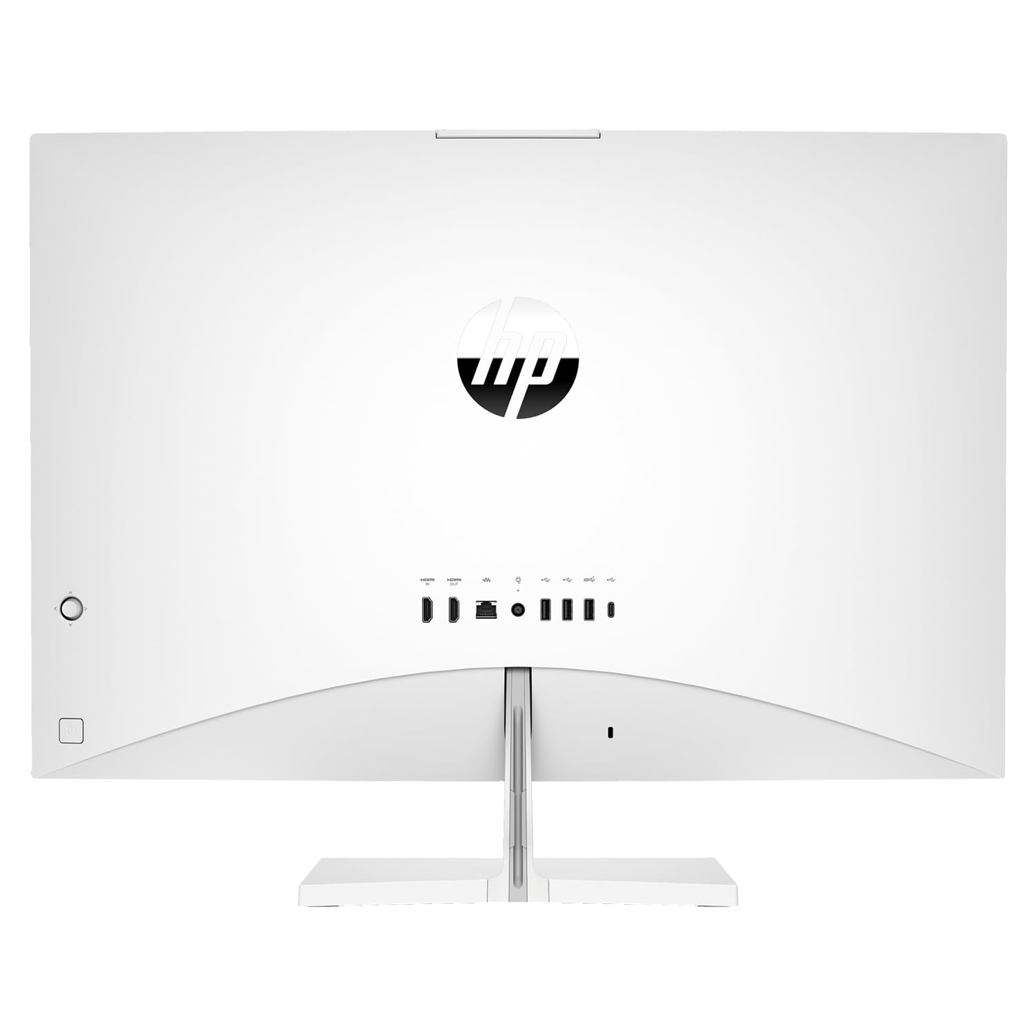 HP Pavilion 27 Business All-in-One, 27" FHD Screen, AMD Ryzen 5 5625U, 16GB RAM, 2TB SSD, Webcam, HDMI, Wi-Fi 6, Wired Keyboard & Mouse, Windows 11 Pro, White