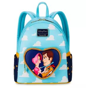 loungefly disney parks mini backpack - toy story woody and bo peep