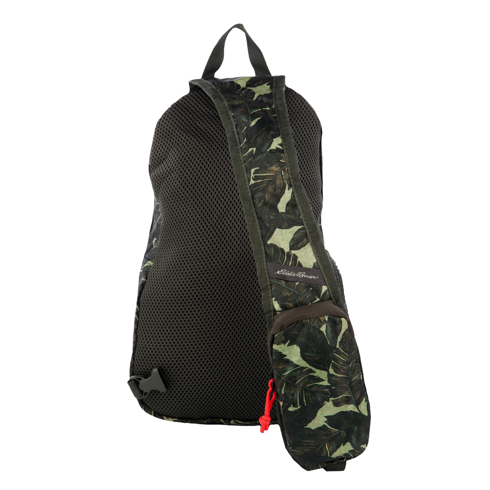Eddie Bauer Stowaway Packable 10L Sling 3.0 Made from Polyester with Lightly Padded Shoulder Strap, Dark Loden