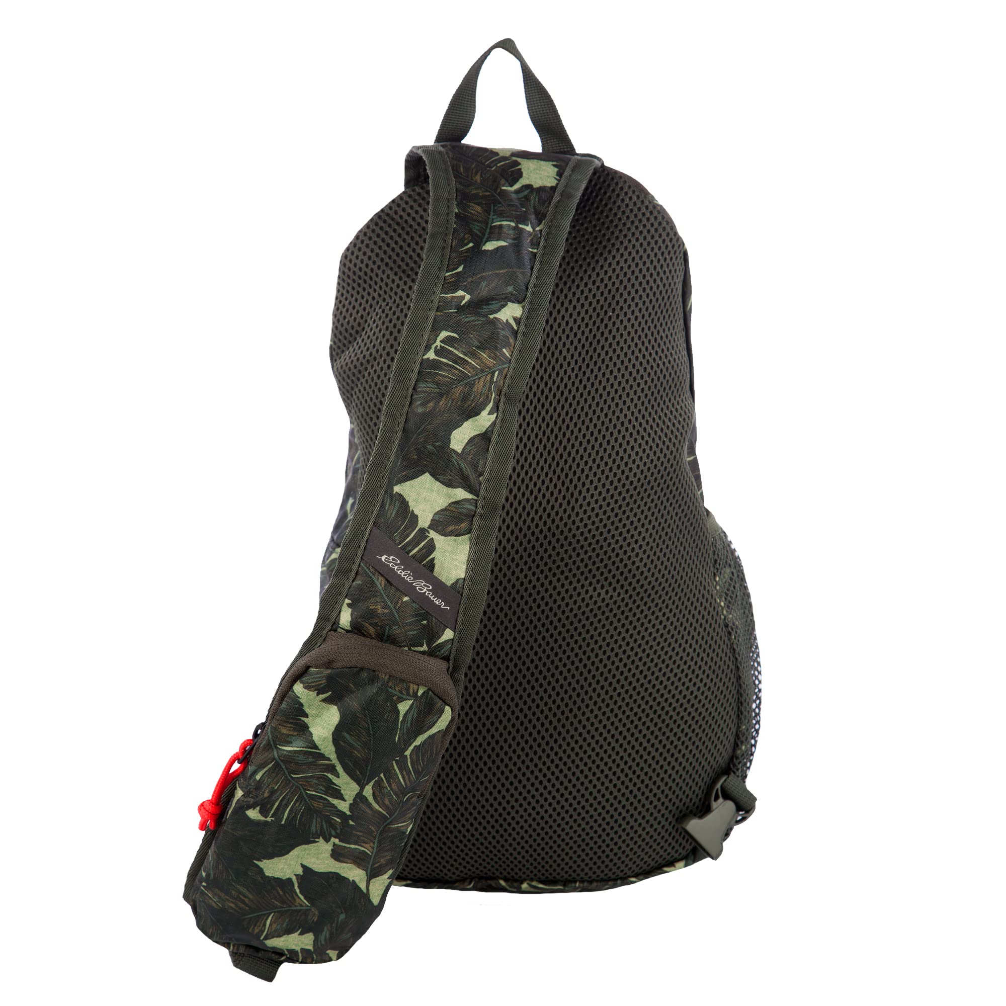 Eddie Bauer Stowaway Packable 10L Sling 3.0 Made from Polyester with Lightly Padded Shoulder Strap, Dark Loden