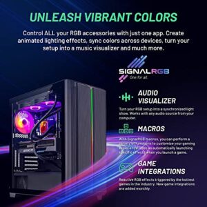 Skytech Gaming Siege Gaming PC Desktop – Intel Core i7 13700F 2.1 GHz, NVIDIA RTX 4060 Ti, 1TB NVME SSD, 32GB DDR5 RAM RGB, 650W Gold PSU, 360mm AIO, 11AC Wi-Fi, Windows 11 Home 64-bit