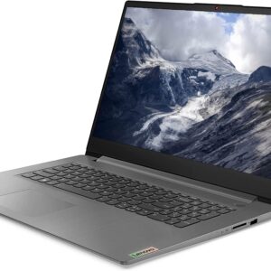 Lenovo 17.3 inch IdeaPad 3 Laptop with Fingerprint Reader, Full HD IPS Display, AMD Ryzen 5 5625U Processor (6 Cores, up to 4.3GHz), 24GB RAM, 1TB SSD, HDMI, Wi-Fi 6, NLY MP, Windows 11 Grey