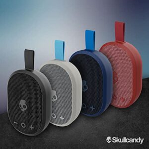 Skullcandy Ounce Wireless Bluetooth Speaker - IPX7 Waterproof Mini Portable Speaker with 16 Hour Battery, Downward Firing Passive Radiator, and Ballistic Nylon Carry Strap