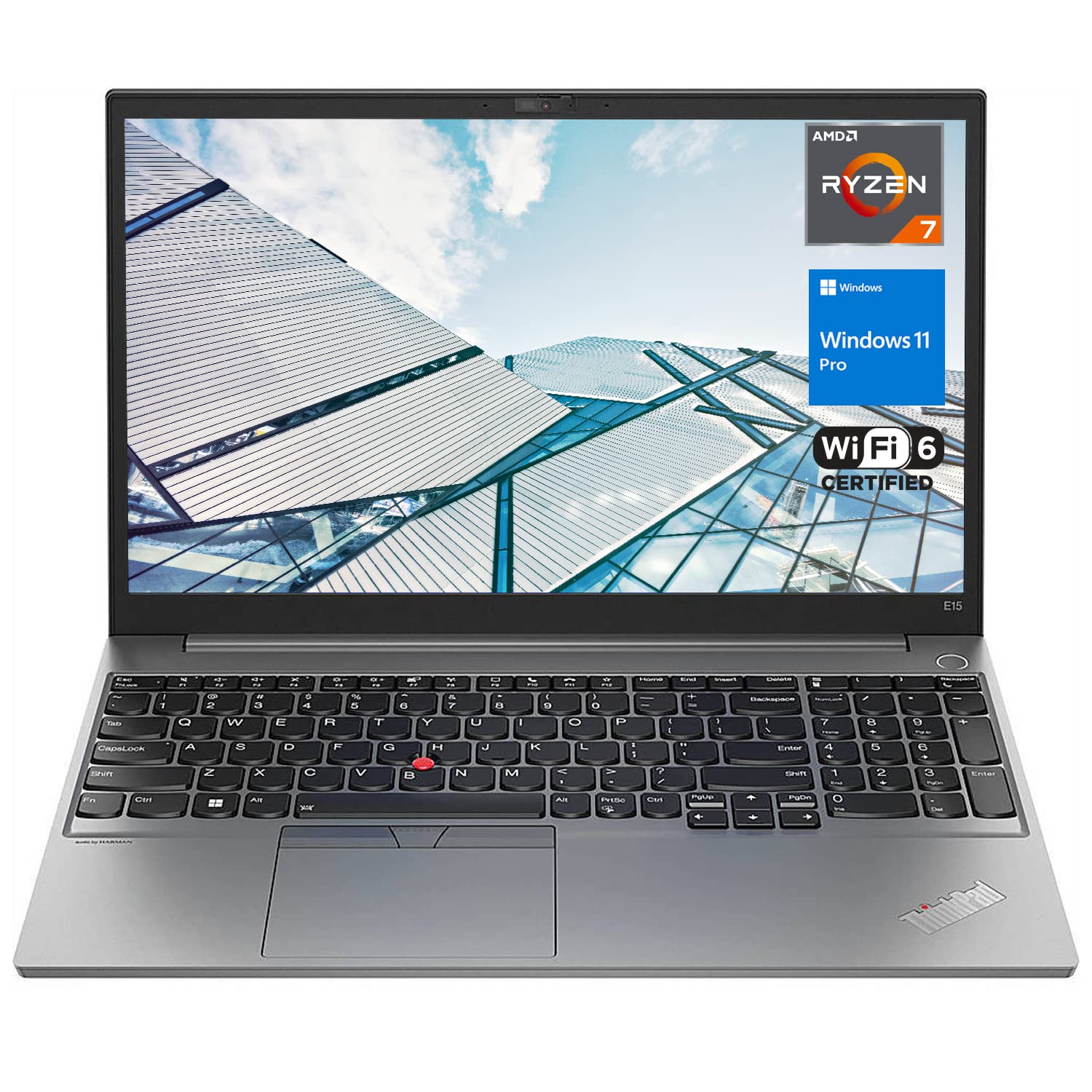 Lenovo ThinkPad E15 Gen4 Business Laptop, 15.6" FHD Display, AMD Ryzen 7 5825U Processor, 24GB RAM, 512GB SSD, Backlit KB, Webcam, Wi-Fi 6, Windows 11 Pro