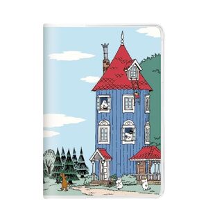 Kamio Japan Moomin Notebook, 2024 B6 Monthly Moomin House 302803 (Begins October 2023)