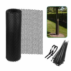 fuzewanli 19.6 ft tree protectors，tree trunk protector guard,tree guards for fruit trees,tree bark repair for tree protectors from deer mowers trimmers.