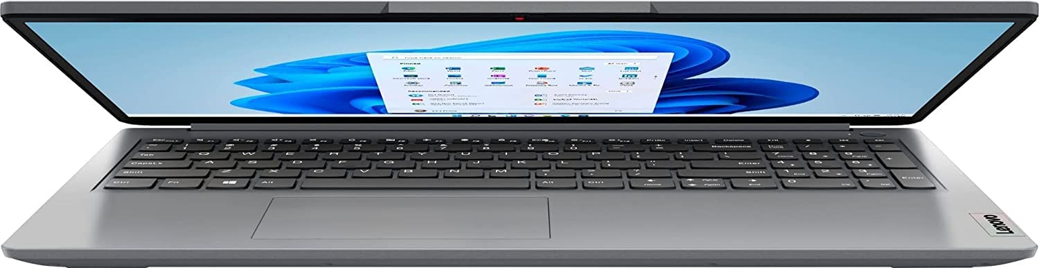 Lenovo 15.6" Laptop, IdeaPad, 8GB RAM, 384GB PCIe SSD, Wi-Fi 6 and Bluetooth 5.1, HDMI, SD Card Reader, 15.6" HD Anti-Glare Display, AMD Athlon Dual-core Processor, Windows 11 S, JVQ MP, Gray