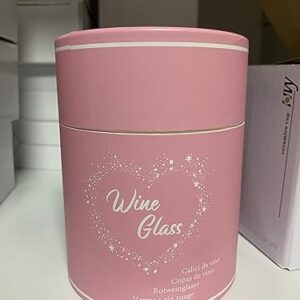 Yalucky Wine Glass, Personalised Birthday Gift for Friend, Durable Glass, 16.0 oz, Wine Glass, Friendship Theme