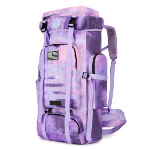 w wintming hiking backpack for men 70l/100l camping backpack military rucksack molle 3 days assault pack for climbing