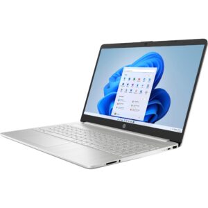 HP 15 15.6" Touchscreen Laptop Computer, 12th Gen Intel Hexa-Core i3-1215U (Beat i5-11300H), 32GB DDR4 RAM, 1TB PCIe SSD, 802.11AC WiFi, Bluetooth 5.0, Natural Silver, Windows 11 Home S, SSROTHO