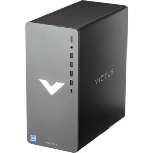 HP Victus 15L Gaming Desktop Computer, Intel Core i7-12700F(Up to 4.9GHz), NVIDIA GeForce RTX 2060 Super, 32GB RAM, 2TB PCIe SSD, WiFi 6, USB-A&C, Windows 11 Home, CUE Accessories