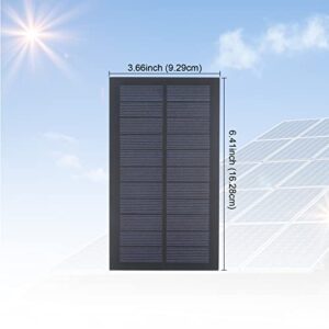 Soshine 10pcs Small Solar Panels - 1.8w 5.5v Mini Solar Panels with High Performance Monocrystalline for Solar Light,Science Project