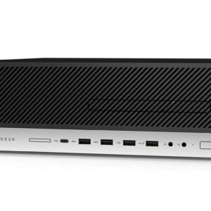 HP EliteDesk 800 G5 Small Form Desktop, Intel Eight Core 9th Gen i7 9700 3.0Ghz, 16GB DDR4 RAM, 1TB NVMe PCIe M.2 SSD, USB Type C, Windows 11 Pro (Renewed)