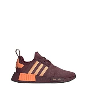 adidas nmd_r1 shoes women's, burgundy, size 7
