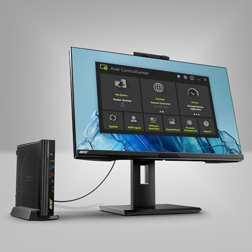 Acer Veriton Vero Mini VVN4690GT-I516G5 Desktop | Intel Core i5-12400T | 16 GB DDR4 | 512 GB PCIe 4.0 SSD | Wi-Fi 6E | USB KB & Mouse | Windows 10 Pro 64-bit (Free Upgrade to Windows 11 Pro 64-bit)