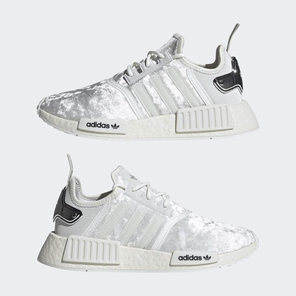 adidas NMD_R1 Shoes Women's, White, Size 10