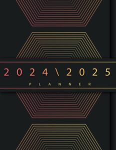2024-2025 planner: a4 2-year schedule organizer with federal holidays (jan. 2024 - dec. 2025)