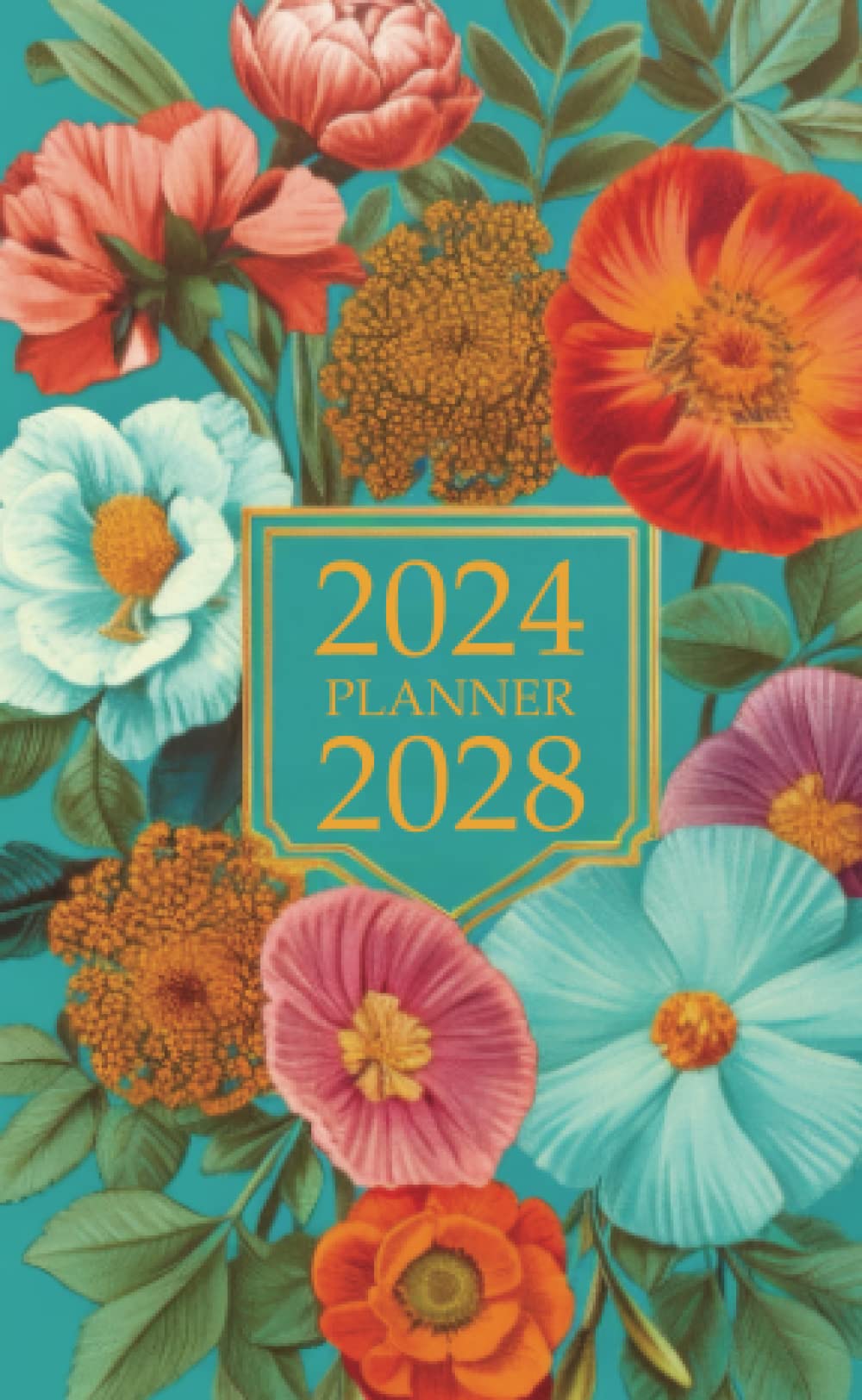 2024-2028 Planner: 5 Year Monthly Calendar January 2024-December 2028