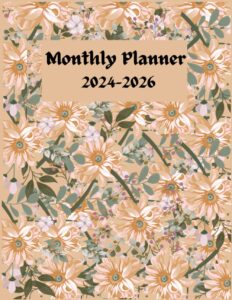 efficient planning 3-year monthly planner 2024-2026: your ultimate calendar, agenda, and appointment notebook from january 2024 to december 2026