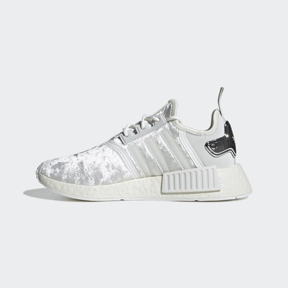 adidas NMD_R1 Shoes Women's, White, Size 9