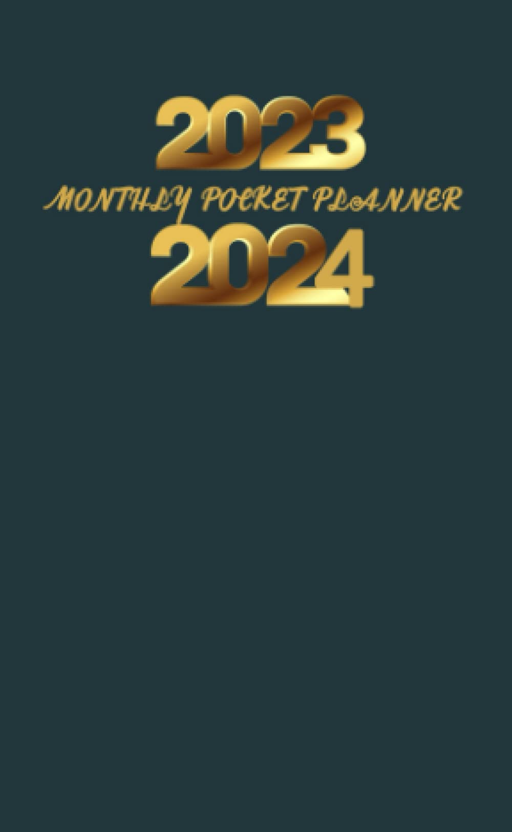 2023-2024 Monthly Pocket Planner: Small 2 Year Calendar Schedule Organizer Start January 2023 to December 2024 with Holidays|Includes Place for Contacts, Notes, Important Dates, and Passwords