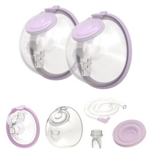 rumble tuff go cups – hands-free collection cups – discreet, powerful breast pumping – comfortable on-the-go with 8 oz. storage capacity – 4 easy to clean parts – free pumping consults with an ibclc
