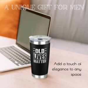 Gifts for Men - Birthday Gifts for Men - 40th, 50th, 60th, 70th, 80th Birthday Men Gift Ideas - Mens Gifts for Grandpa, Him, Dad, Husband - Father's Day Gifts for Men, Retirement Gifts - 20 Oz Tumbler