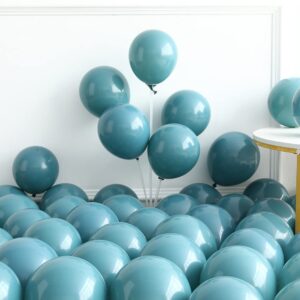 Race Car Balloon Garland Arch Kit 166PCS Dusty Blue Black Latex Balloon Wheel Checkered Foil Balloons for Baby Shower Race Car Two Fast Birthday Party Decorations