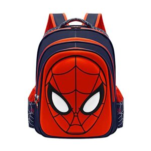 dasellbag toddler school backpack elementary student schoolbag waterproof lightweight comic bookbag for boys girls(sl-m)