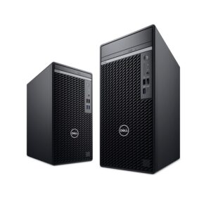 Dell OptiPlex 3000 Tower Business Desktop, 12th Gen Intel Core i3-12100 (Beats i5-10500), 16GB RAM, 1TB SSD, Wi-Fi, HDMI, RJ-45, DVD-RW, Windows 11 Pro, Black, Wired Keyboard & Mouse