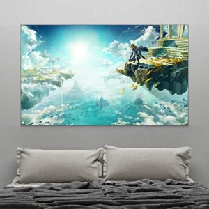 Game Anime Tears Tapestry Funny Video Game Theme Banner Decorations for Bedroom Room Dorm Wall Party Poster