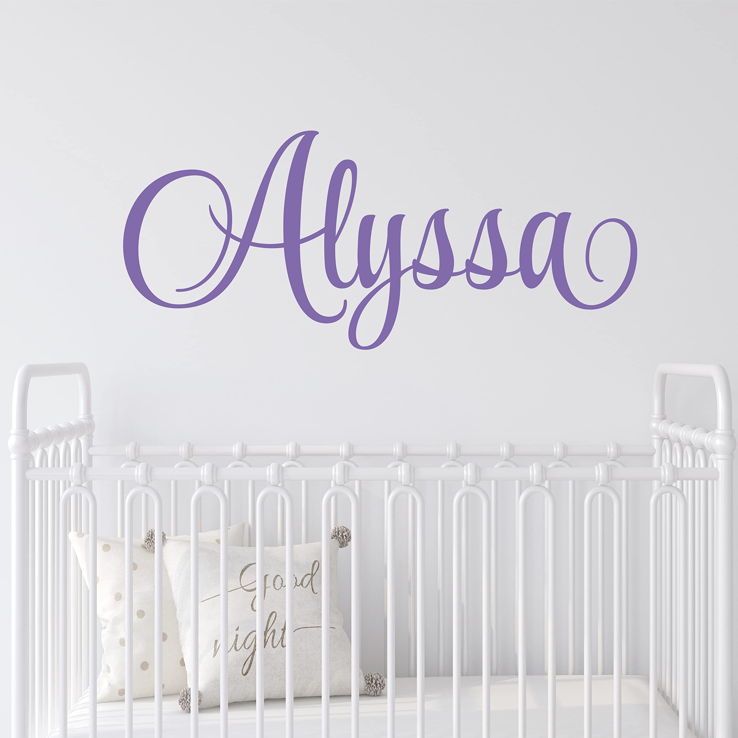 Custom Name Wall Decal - Personalized Name Girls Room Boys Room Kids Bedroom Nursery Decor Wall Sticker