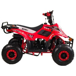 X-PRO Eagle 110 110cc Kids ATV Quad Youth ATV ATVs 4 Wheels (Red, Factory Package)