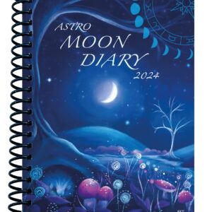 MOON DIARY 2024 Datebook Calendar Personal Organiser (EST - Eastern Time)