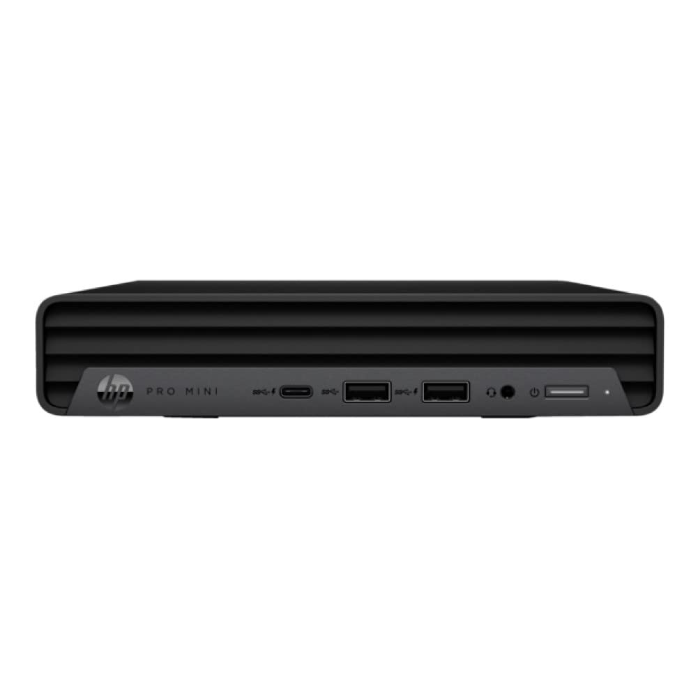 HP Pro Mini Pro Mini 400 G9 Desktop Computer - Intel Core i5 12th Gen i5-12500T Hexa-core (6 Core) 2 GHz - 8 GB RAM DDR4 SDRAM - 256 GB M.2 PCI Express NVMe SSD - Desktop Mini - Intel Q670 Chip - Wind